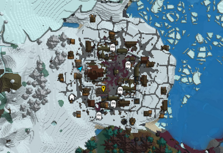 Simon affronta un villaggio Trork