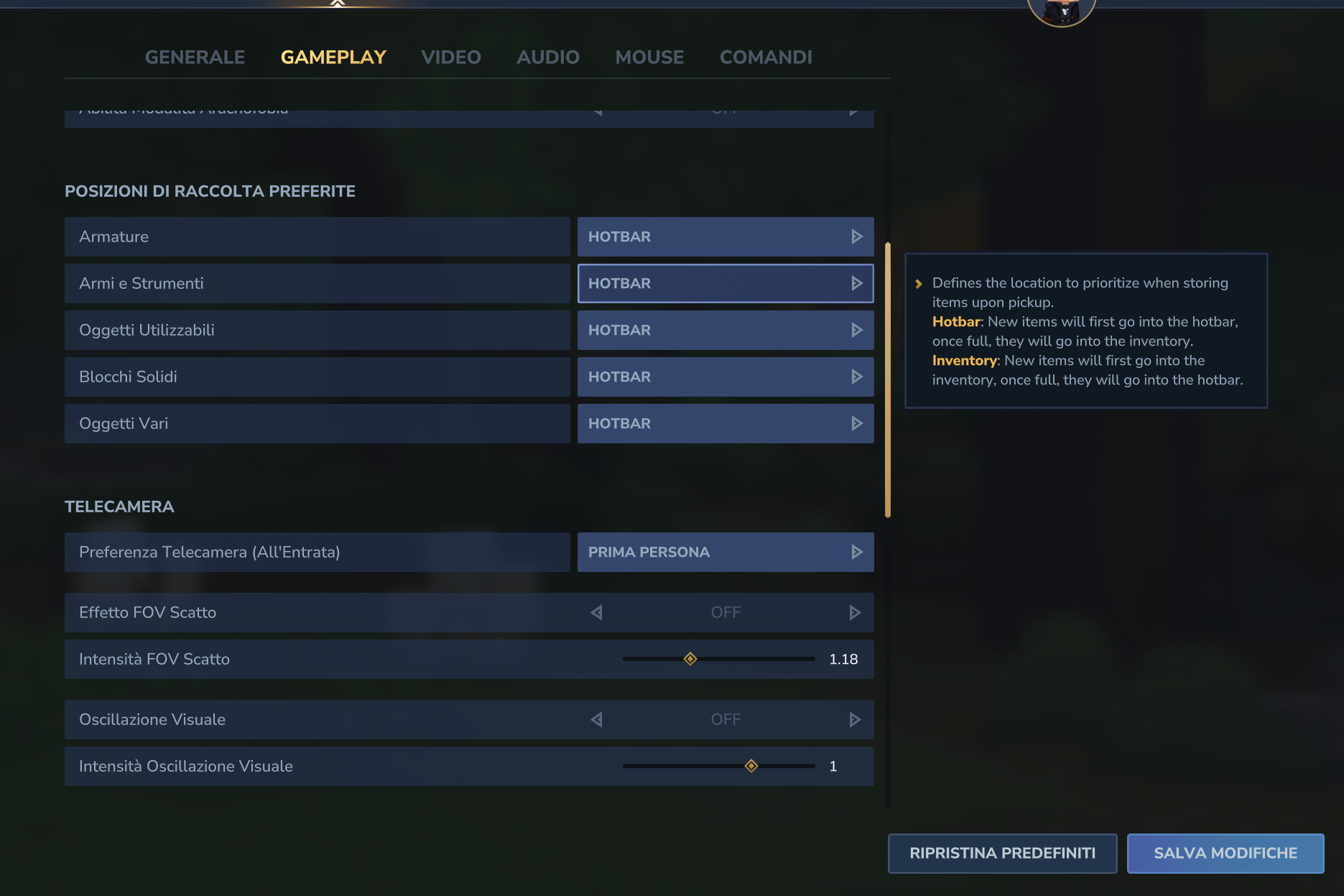 Hytale Traduzione Italiana [Mod CurseForge] v1.1.0