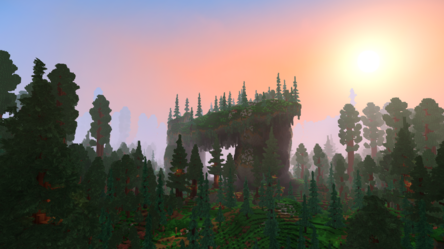 Foresta fitta